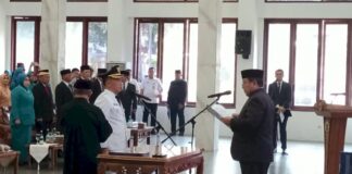 Kepala Bappeda Prov. Lampung Resmi Dilantik Sebagai PJ Bupati Tanggamus