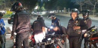 Polda Lampung Amankan Empat Remaja Yang Mengendarai Motor Tanpa Kelengkapan