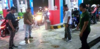 Polisi Belum Mengetahui Identitas Pemilik Motor Yang Terbakar Di SPBU Antasari