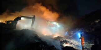 Status Kebakaran Lahan Di TPA Bakung Belum Ditetapkan Sebagai Tanggap Darurat