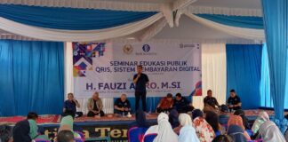 Seminar Bersama Anggota DPR RI Komisi XI Fauzi Amro, Edukasi Publik QRIS Sistem Pembayaran Digital