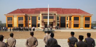 Polres Pringsewu Menggelar Apel Ops Mantab Brata 2023