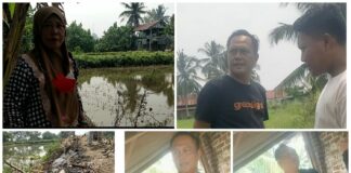 Aksi Arogan Diduga Oknum ASN PUBM Musi Rawas Bakar Pagar Kolam Ikan Milik Warga