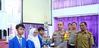 Lomba Cerdas Cermat Tertib Lalu Lintas Meriahkan Hari Sumpah Pemuda Di Pringsewu