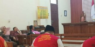 Eksepsi Mantan Kasat Narkoba Polres Lamsel Di Tolak Pengadilan Negeri Tanjung Karang