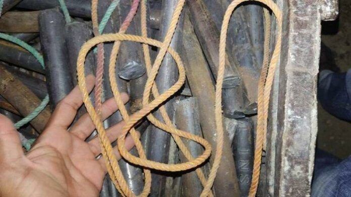 Mandor-proyek-gelapkan-besi-pembangunan-jalan