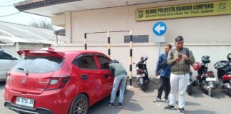 Dua Oknum Polisi Yang Terlibat Pencurian Mobil Sudah Di Limpahkan Ke Kejari Bandar Lampung