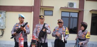 Polres Pringsewu Terus Tingkatkan Kesiapan Pelaksanaan Pemilu Serentak Tahun 2024