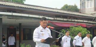 Upacara Peringatan Hari Pahlawan Di Lapas Kelas II A Lubuklinggau Berlangsung Khidmat