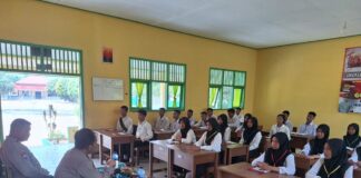 Police Goes To School, Cara Polsek Gunung Agung Cegah Kenakalan Remaja