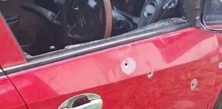 Polda Lampung Amankan Sepasang Kekasih Yang Diduga Pelaku Pencurian Mobil Brio Merah Di Lamsel