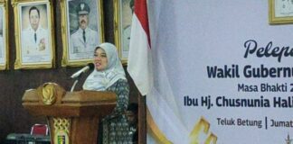 Mundur Dari Wagub, Nunik Berterimakasih Kepada Rakyat Lampung
