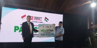 Dubes Palestina Sambangi Sekretariat Kampanye Daerah Prabowo-Gibran Di Lampung