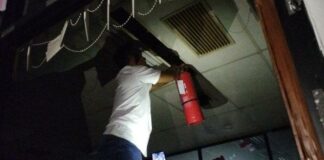 Korsleting Kabel AC, Rungan Lantai Dua Gedung DPRD Lampung Terbakar