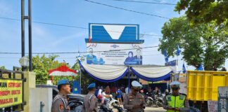 Polres Pringsewu Amankan Kampanye Terbatas Sejumlah Caleg DPR RI DPRD Dan Tim Pemenangan Capres