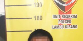 Unit Reskrim Polsek Polsek Lambu Kibang Polres Tubaba Menangkap Pelaku Percobaan Pencurian Kendaraan