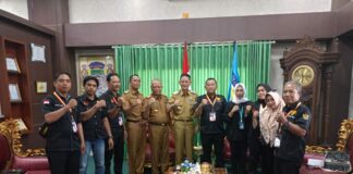 Pemantau Pemilu Lembaga Perlindungan Konsumen (LPK – GPI ) , Bersilaturahmi Dengan PJ Bupati Pringsewu