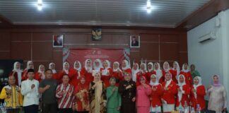 Wakil Ketua TP-PKK Kab. Lampung Utara Menghadiri Peringatan Hari Ibu ke-95 Tahun 2023