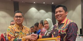 Pemkab Lampung Utara Menerima Piagam Penghargaan Oleh Inspektorat Prov. Lampung