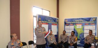 Polres Pringsewu Terima Kunjungan Dari Tim Asistensi Pamatwil Pamen Maber Polri