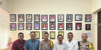 Siap Bersinergi, Kapolres Musi Rawas Kunjungan Kerja Ke Pengadilan Negeri Lubuklinggau