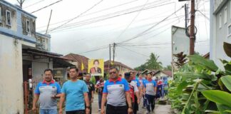 Tingkatkan Imunitas Tubuh, Lapas Kelas IIA Lubuklinggau Jalan Santai bersama