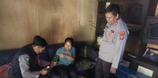 Bakti Kesehatan, Sidokes Polres Tulang Bawang Barat Berikan Pelayanan Gratis Ke Warga