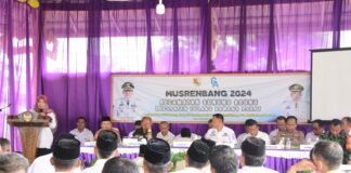 Asisten Bidang Pemerintahan Dan Kesra Tubaba Membuka Musrenbang Kecamatan Gunung Agung