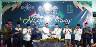 Pj Bupati Tubaba Menghadiri Acara Hari Lahir Ke 101 NU