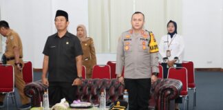 Kapolres Lubuklinggau Ikuti Rakor Zoom Meeting Kemendagri Bahas Pengendalian Inflasi Daerah Tahun 2024
