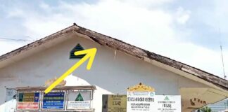 Bangunan SDN 01 Kotabumi Udik Rusak Ringan, Dana Bos Sekolah Di Pertanyakan