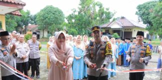 Peduli Pendidikan Agama, Kapolres Lampung Utara Resmikan TPA Al- Muttaqim