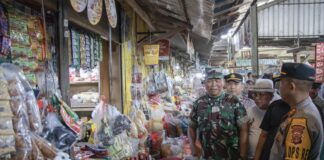 TNI-Polri Dan Pemda Pringsewu Cek Ketersediaan Bahan Pokok Jelang Ramadhan