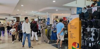 Libur Pemilu, Mal Di Bandar Lampung Dipenuhi Pengunjung