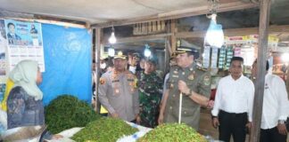 Menjelang Ramadhan, Bupati Lampung Tengah Berharap Stok Kebutuhan Pokok Di Pasar Aman