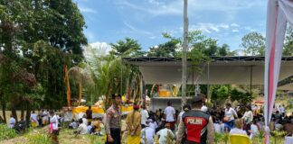 Puluhan Polisi Amankan Upacara Melasti Di Pringsewu