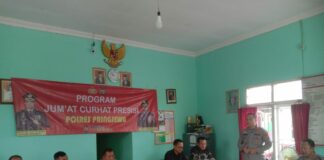 Polres Pringsewu Mengimbau Masyarakat Tidak Terpengaruh Panasnya Situasi Politik Pasca Pemilu