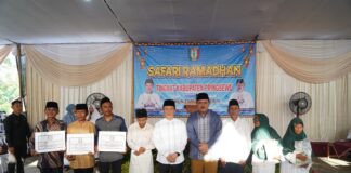 Pemkab Pringsewu Melakukan Safari Ramadhan Perdana Di Masjid Al-Kirom
