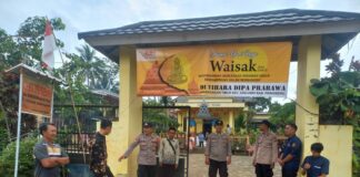 Polisi Amankan Perayaan Hari Raya Waisak Di Pringsewu