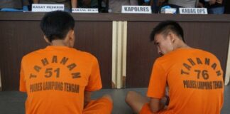 Dua Preman Penganiayaan Sopir Di Lampung Tengah Berhasil Diamankan Polisi