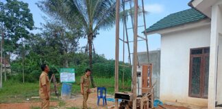 Pekon Kutawaringin Lokasikan Dana Desa 2024 Membangun Wc Posyandu Dan Sumur Bor