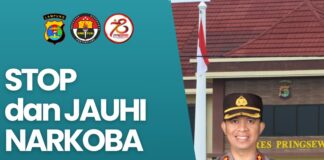 Polres Pringsewu Mengimbau Masyarakat Menjauhi Narkoba