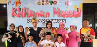 Menyambut Hari Bhayangkara Ke-78, Polres Pesawaran Menggelar Khitan Massal Gratis