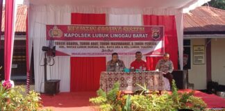 Polsek Lubuklinggau Barat Laksanakan Cooling Sistem Jelang Pilkada Serentak Tahun 2024