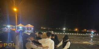 Polres Pringsewu Dan Polsek Jajaran Gelar Patroli Dan Hunting Di Titik Rawan Kriminalitas