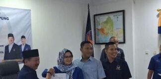 Calon Bupati Dan Wakil Bupati Nanda Indira – Antonius Muhammad Ali Resmi Terima Persetujuan Partai Nasdem