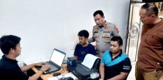 Polsek Sukarame Tangkap Dua Pak Ogah Pelaku Pengroyokan