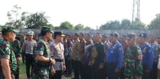 Kunjungan Jokowi Ke Pasar Gintung, 250 Polisi Amankan Kunjungannya