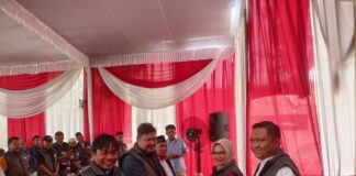 Nanda Indira-Antonius Muhammad Ali Tanggapi Isu Miring dengan Santun di Acara Pengukuhan Tim Pemenangan KUR