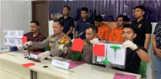 Kapolres Pringsewu, Pelaku Pembobolan Apotek Mengicar Toko Secara Acak